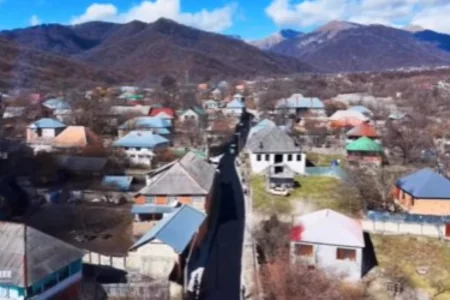 İsmayıllının bu kəndinin yolu asfaltlandı