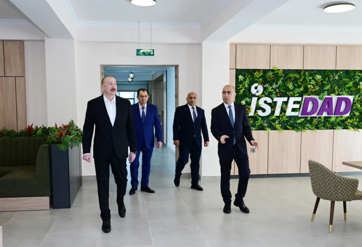 Prezident Lənkəran Dövlət Peşə Təhsil Mərkəzinin AÇILIŞINDA - FOTO