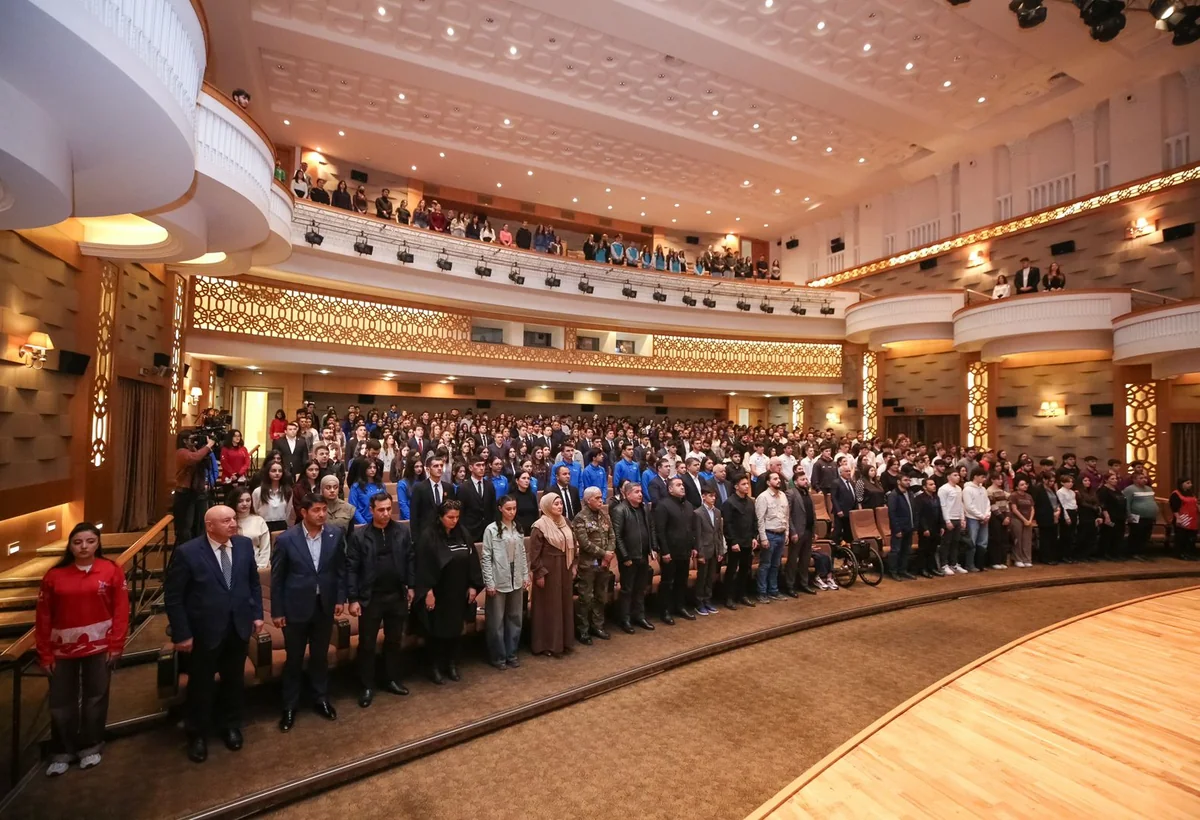 Gənclərin Xocalı soyqırımının 34-cü ildönümü ilə əlaqədar silsilə tədbirləri - FOTO