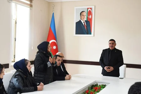 Sabirabadda Xocalı soyqırımının 34-cü ildönümü anılıb