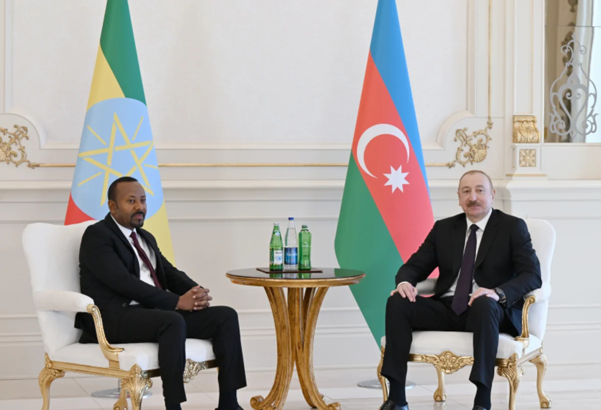 Efiopiyanın Baş naziri Azərbaycanda rəsmi səfərdə - FOTO
