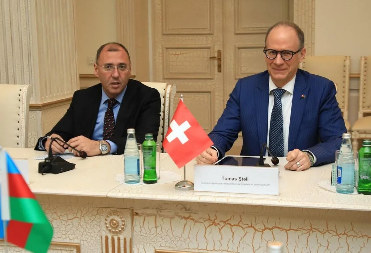 İsveçrə səfiri: Gəncənin sanaye müəssisələri ilə əməkdaşlıq üçün geniş imkanlarımız var