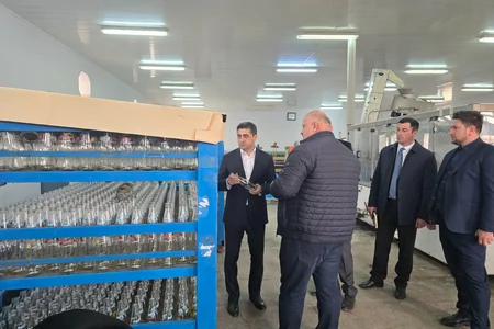 Qax icra başçısı rayondakı mineral su firması ilə tanış olub