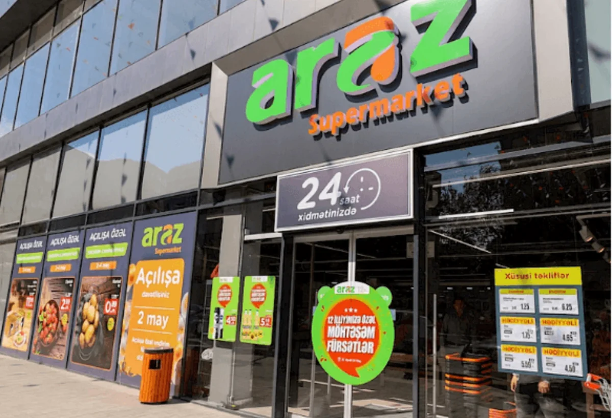 Araz supermarketlərdə yağ kimi endirimlər! - VİDEO