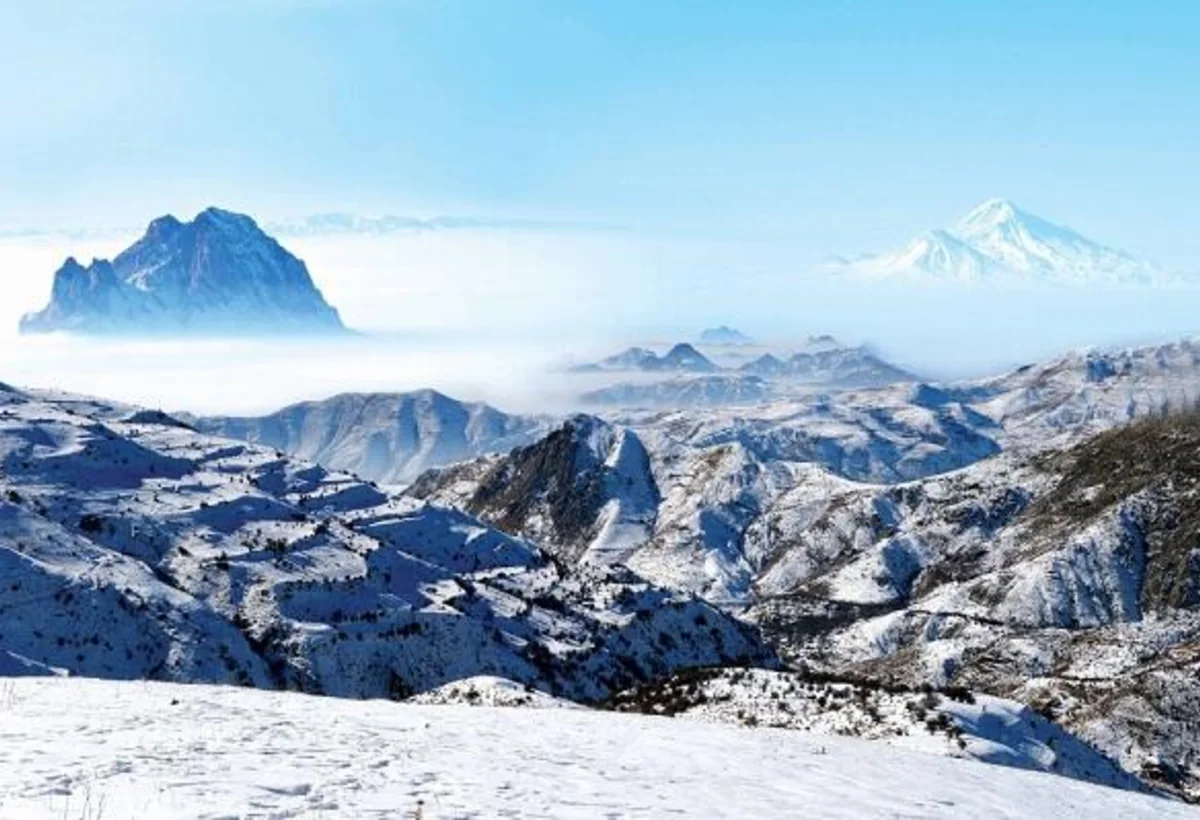 Naxçıvanda qarın hündürlüyü yarım metri ötdü