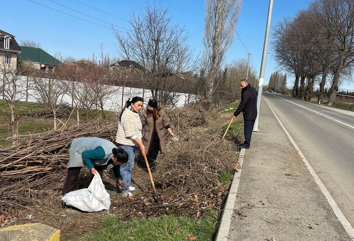 “Şəhərsalma və Memarlıq İli” Tərtərdə ağacəkmə ilə qeyd olunub
