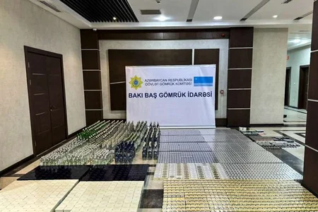 Göygöldə külli miqdarda tütün məmulatları və spirtli içkilər aşkar edildi
