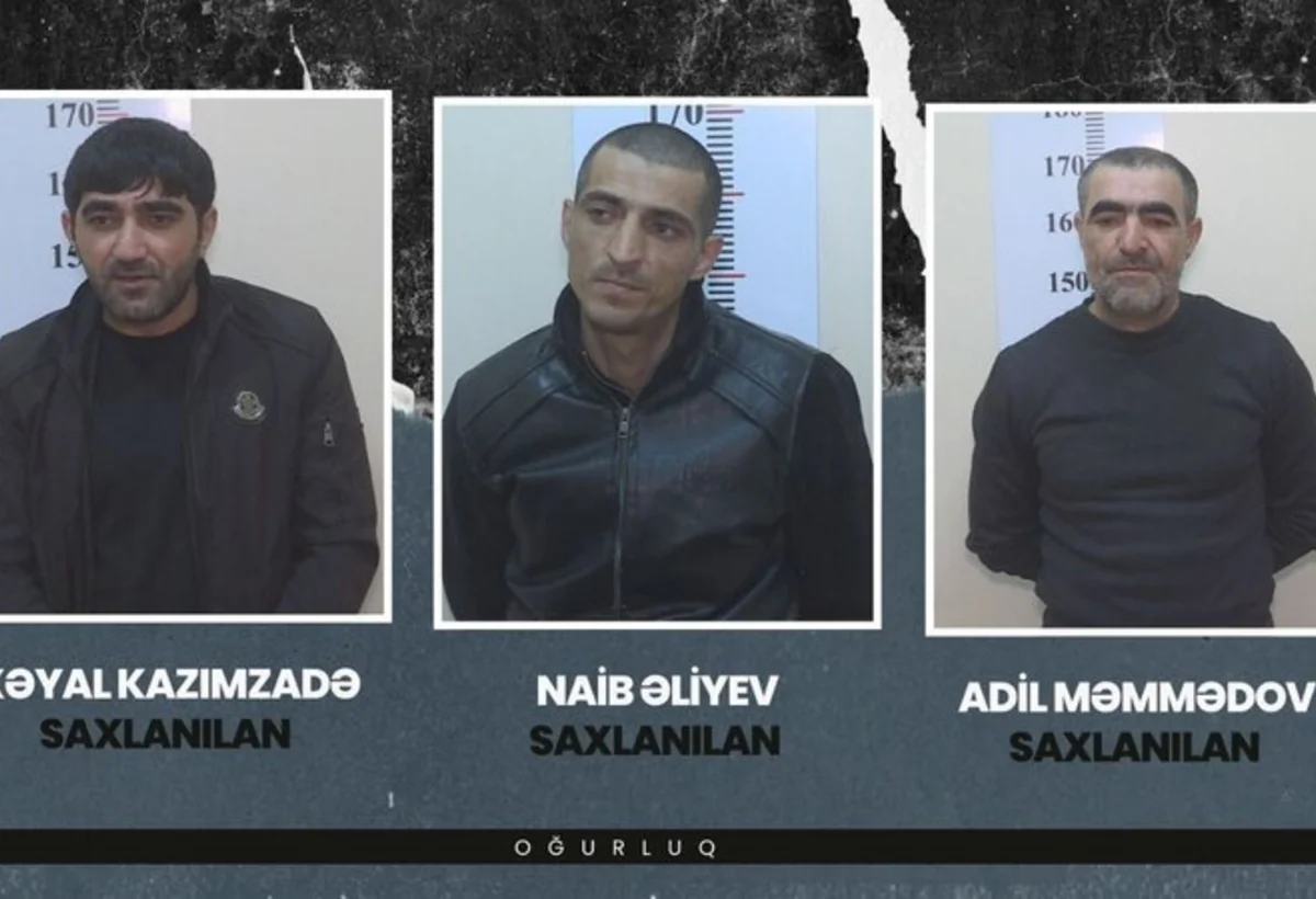 Gəncədə evlərdən silsilə oğurluq edənlər müəyyənləşdirilib