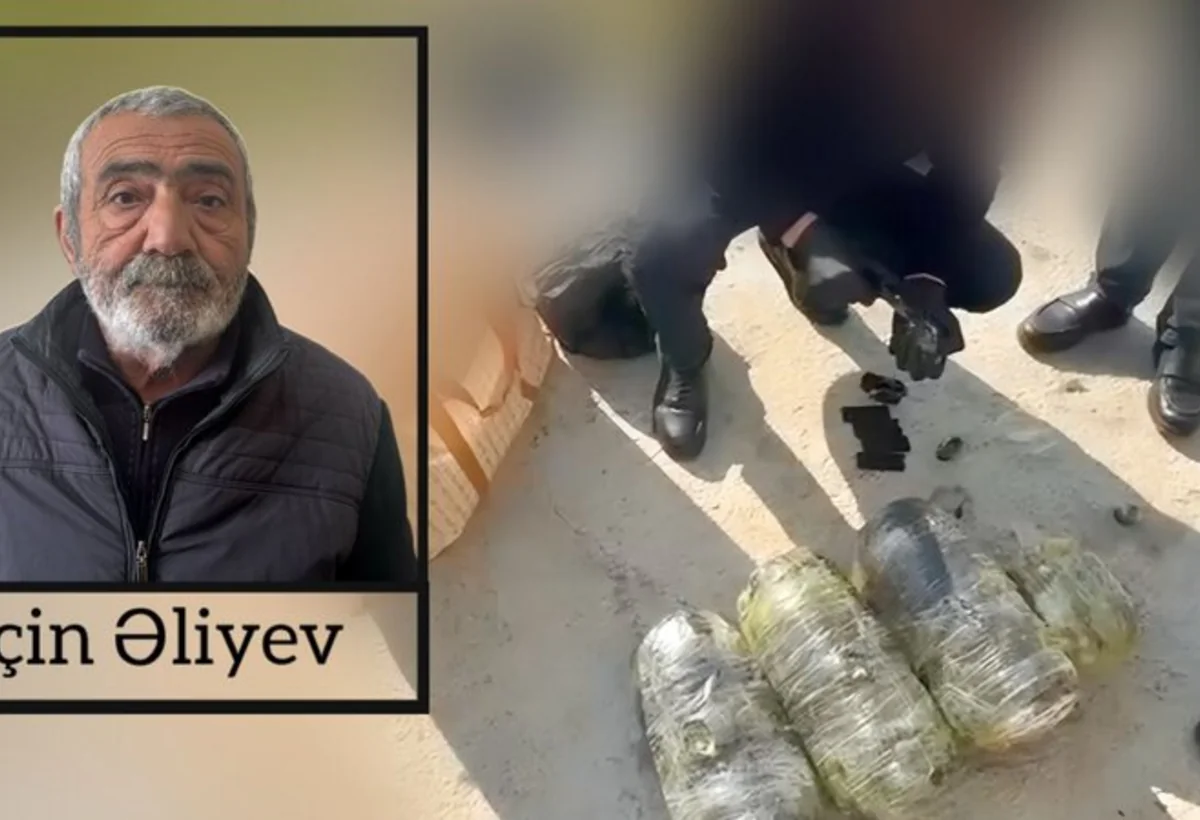 Zərdabdan Bakıya 8 kiloqram narkotik gətirən şəxs saxlanıldı