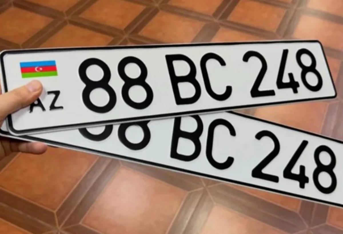 Avtomobil nömrələri üçün daha bir seriya istifadəyə verildi