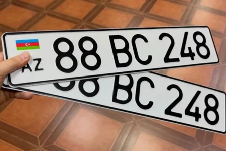 Avtomobil nömrələri üçün daha bir seriya istifadəyə verildi