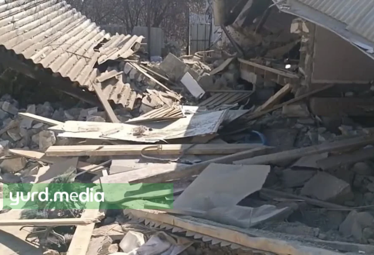 Kirayə qaldıqları evdə partlayış oldu, ailənin 3 üzvü ağır yaralandı - VİDEO