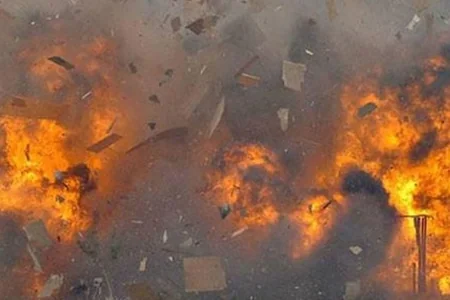 Kirayə qaldıqları evdə partlayış oldu, ailənin 3 üzvü ağır yaralandı - VİDEO