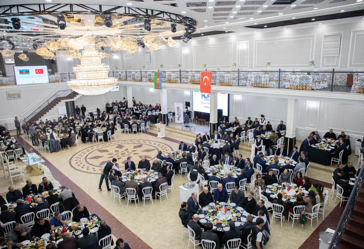 MÜSİAD Azərbaycandan İsmayıllıda şəhid ailələri, qazilər və Axısqa türkləri üçün iftar süfrəsi - FOTO