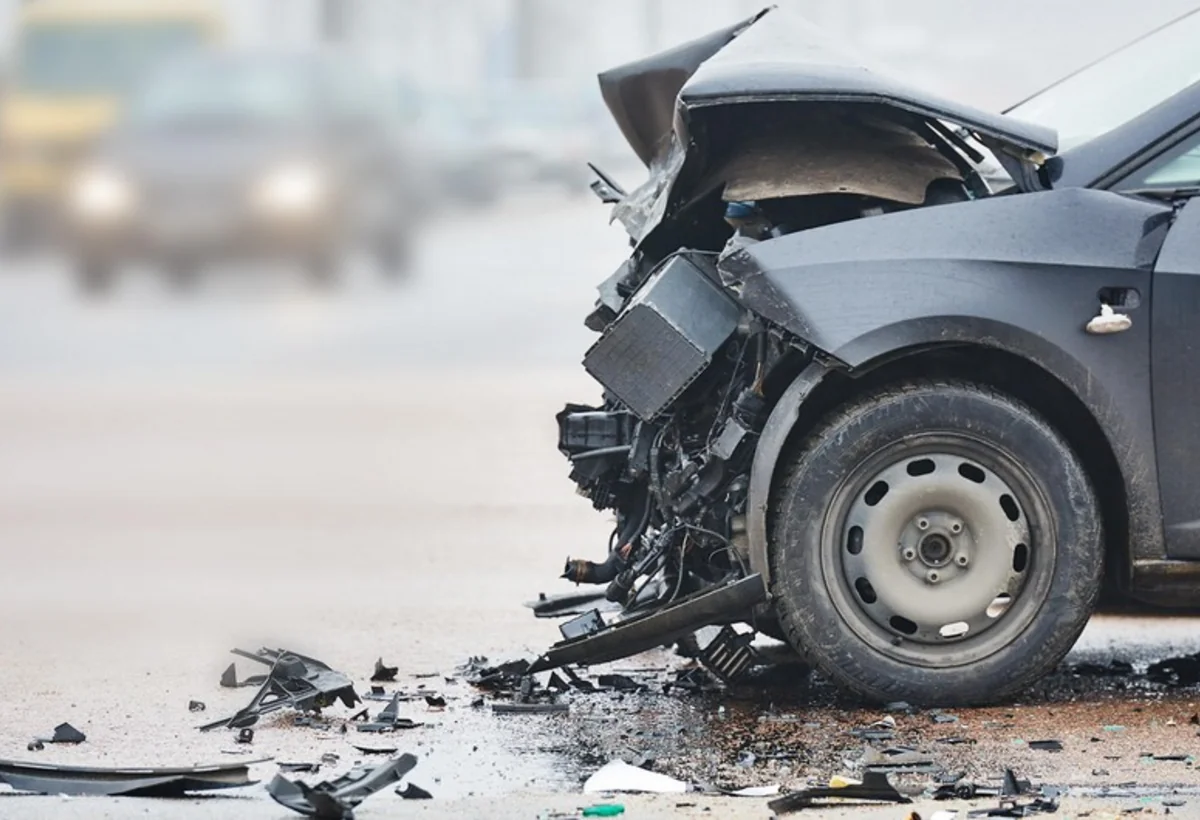 Qazaxda avtomobil qəzası: 4 nəfər xəsarət aldı