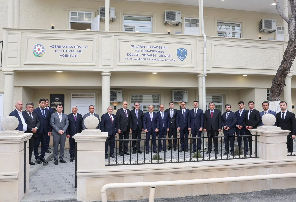 Dövlət Agentliyinin regional bölməsinin yeni inzibati binası istifadəyə verilib