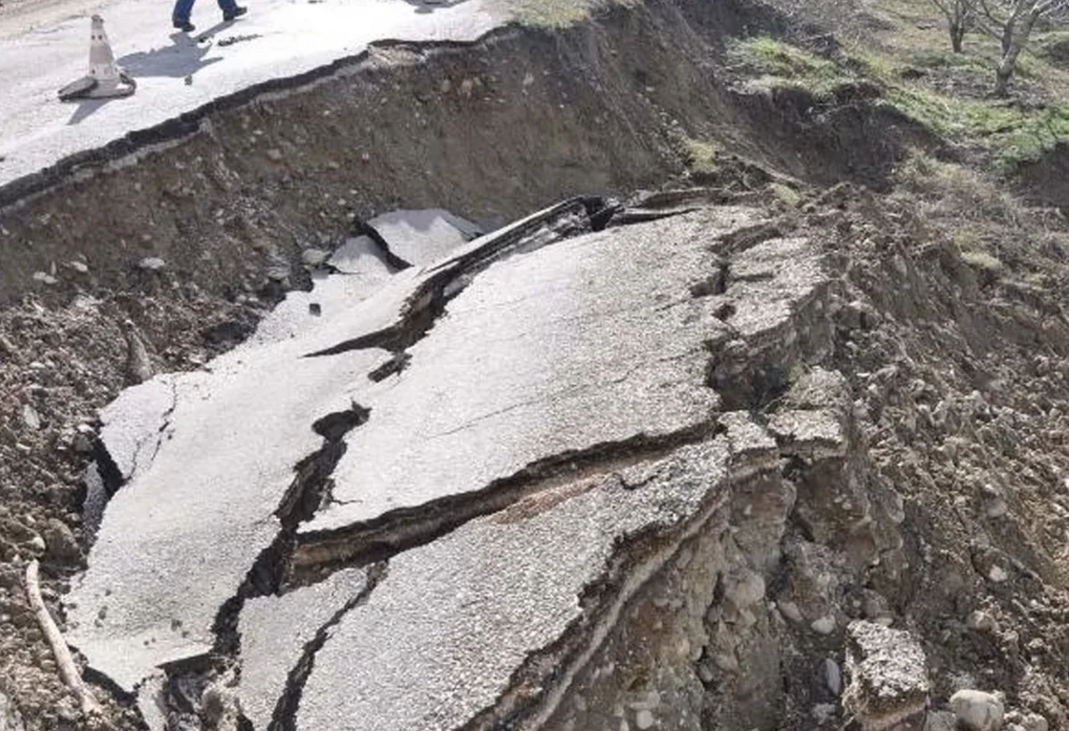 Sürüşmə olan Muğanlı–İsmayıllı yolunda son durum