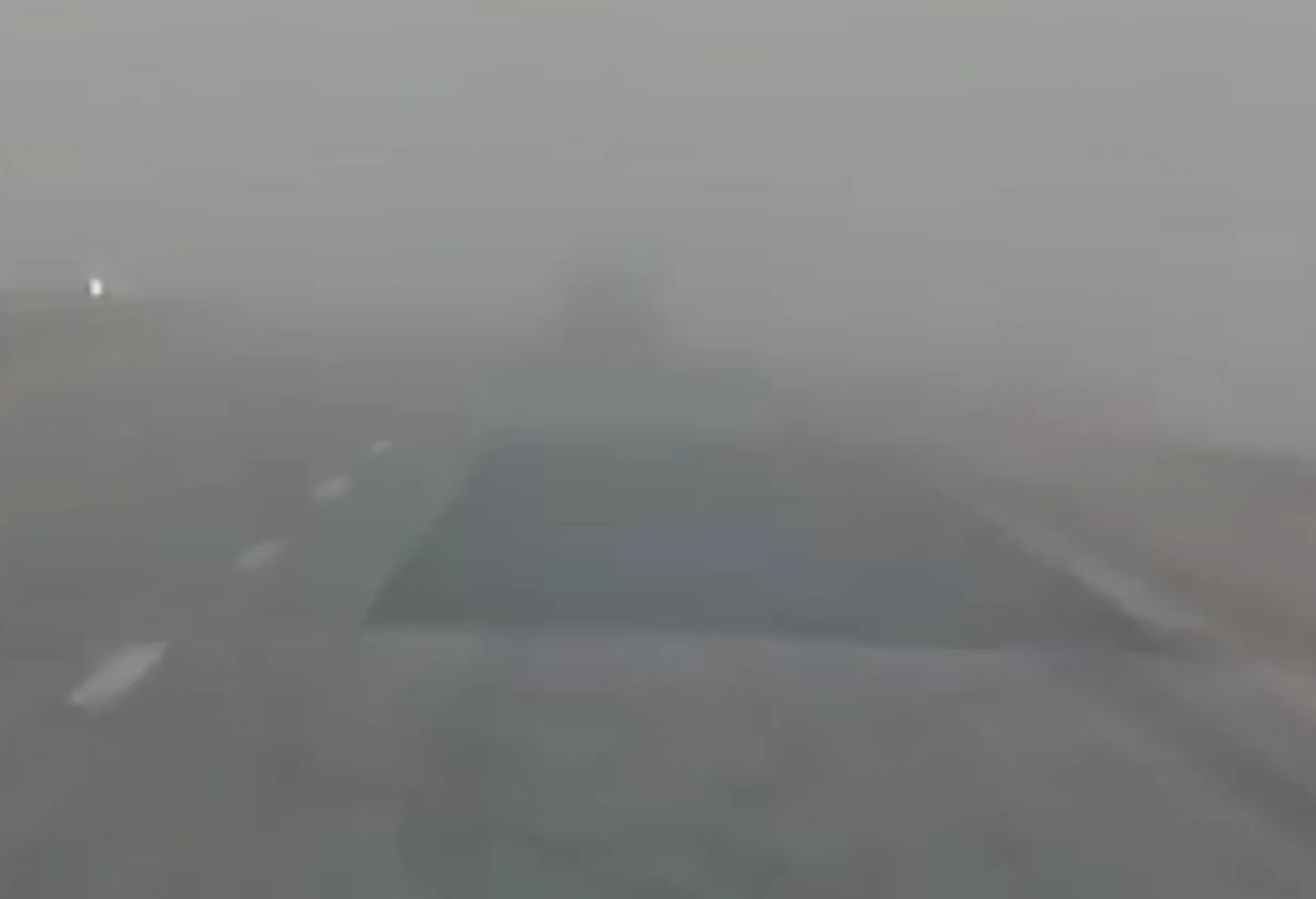 Avtomobil yollarında görünüş məsafəsi 300 metrədək məhdudlaşacaq