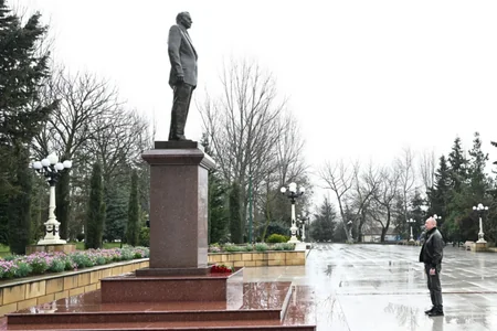 Prezident İlham Əliyev Şamaxıya səfər edib