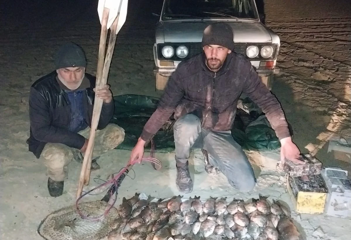 Tokla balıq tutanlar saxlanıldı - FOTO