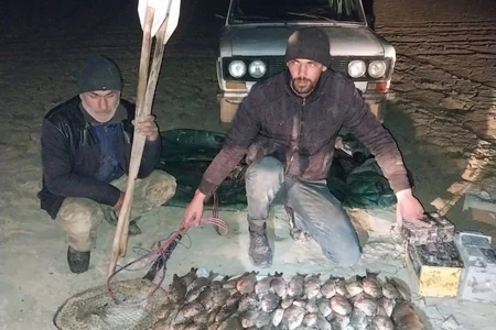 Tokla balıq tutanlar saxlanıldı - FOTO