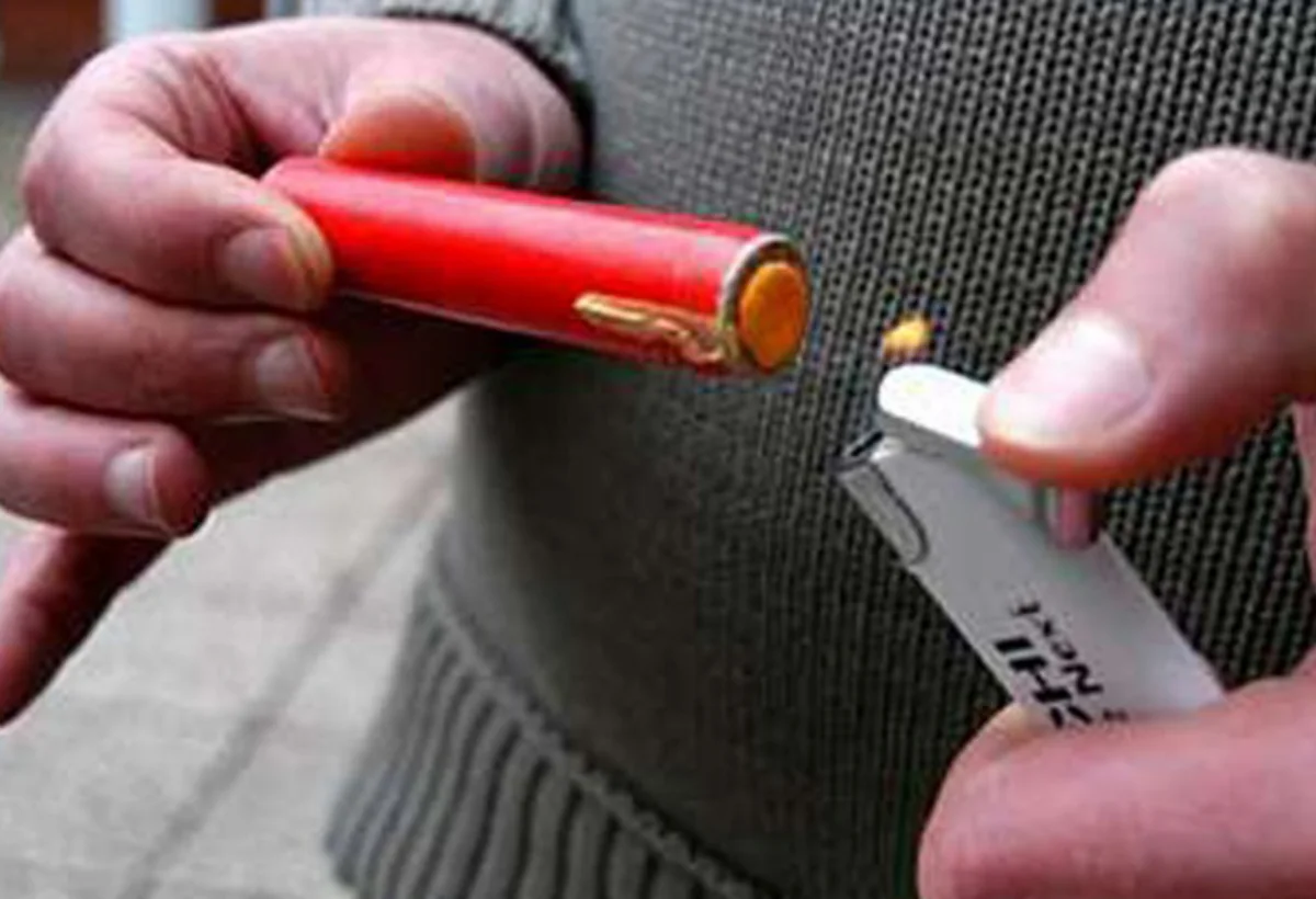 Əlində fişəng partlayan uşaq evə buraxılıb