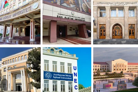 Azərbaycanın 7 universiteti ilk dəfə dünya reytinqində - FOTO