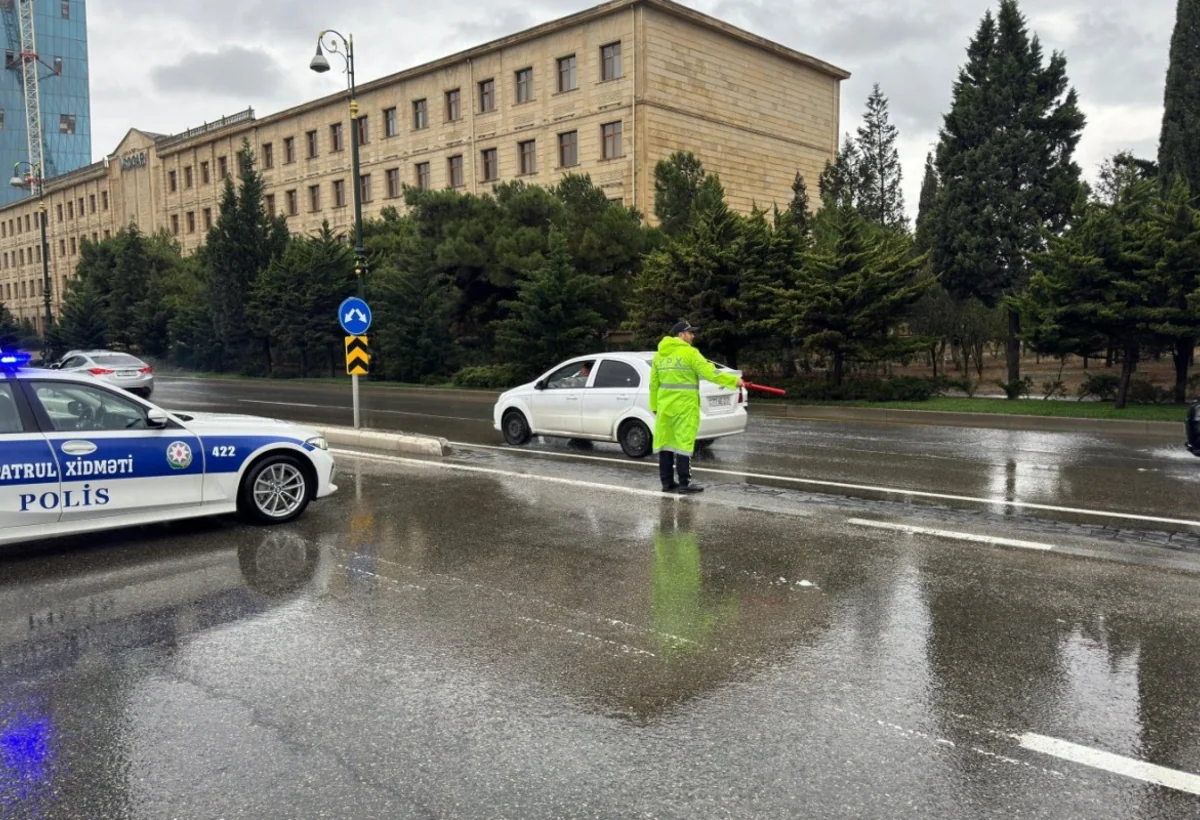 DYP yağıntılı hava ilə bağlı əhaliyə xəbərdarlıq etdi