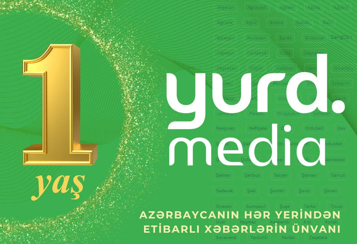 Yurd.Media xəbər portalı 1 yaşını qeyd edir