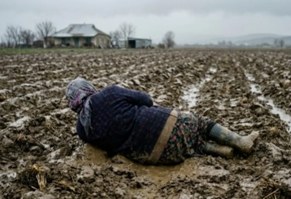 Ağsuda 49 yaşlı 2 kişi qadını öldürüb sahəyə atdı
