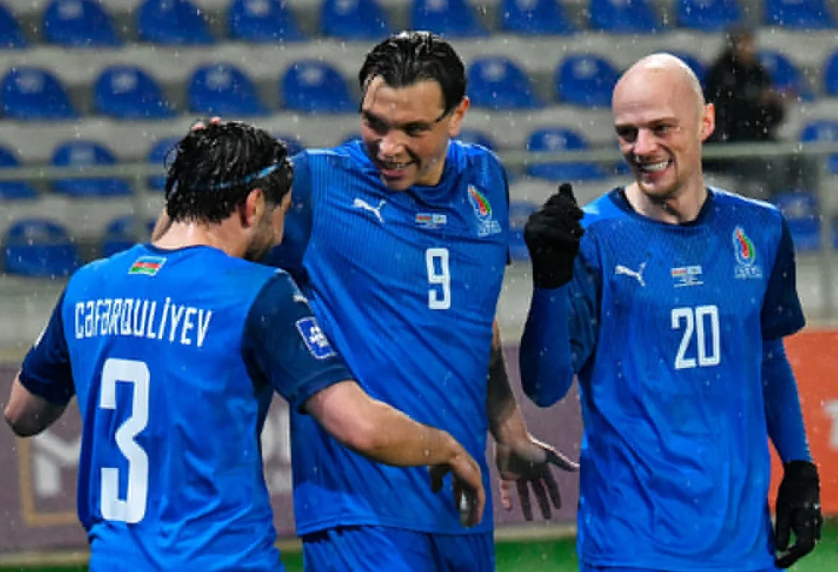 Azərbaycanın futbol millisi tarixində ən böyükhesablı qələbəsini qazandı