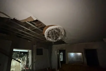 Şirvanda yaşayış evində PARTLAYIŞ - VİDEO