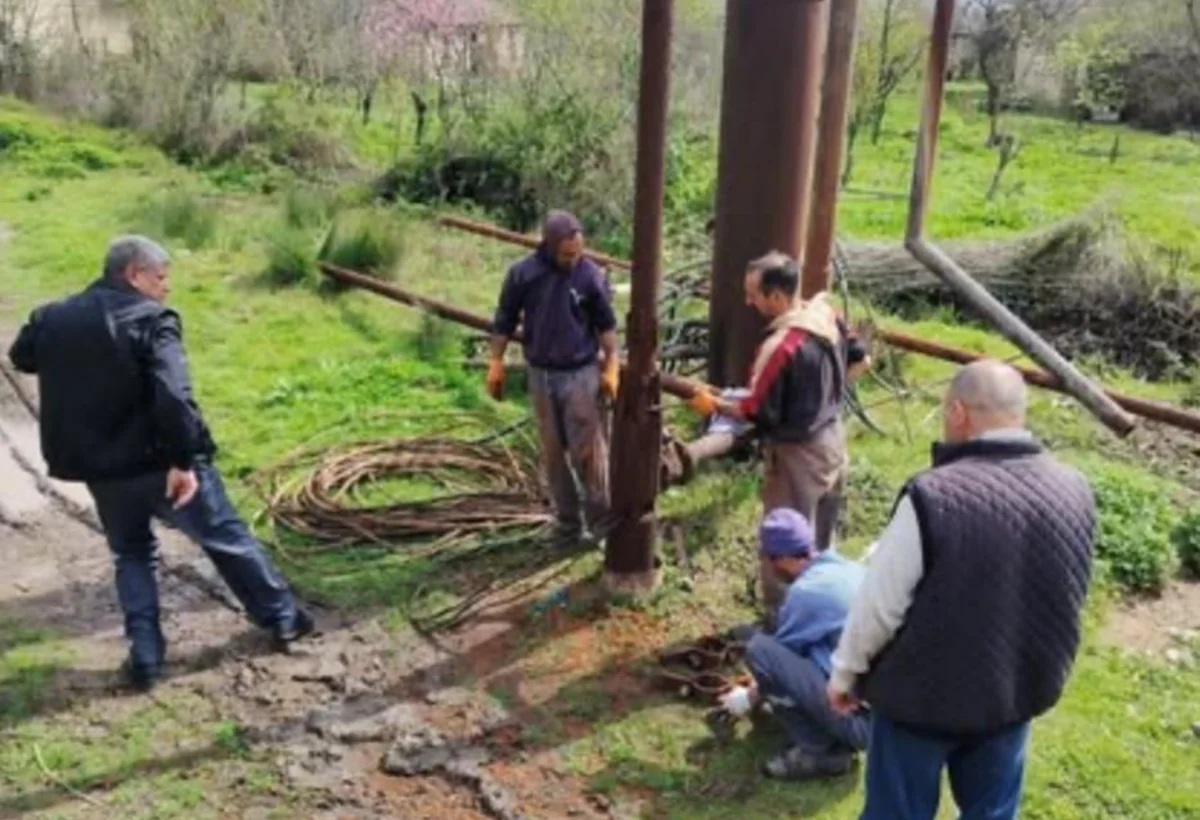 Tərtərin kəndində su problemi həll olunub