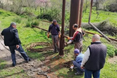 Tərtərin kəndində su problemi həll olunub