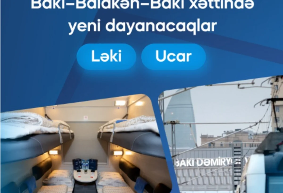 Balakən-Bakı qatarlar marşrutunda dəyişiklik - HƏRƏKƏT CƏDVƏLİ