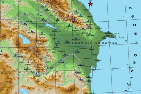 Quba yaxınlığında zəlzələ baş verib