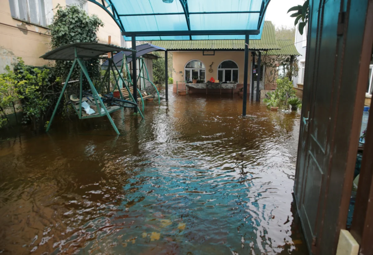 Leysan turizm zonasına ciddi zərər vurdu - FOTO