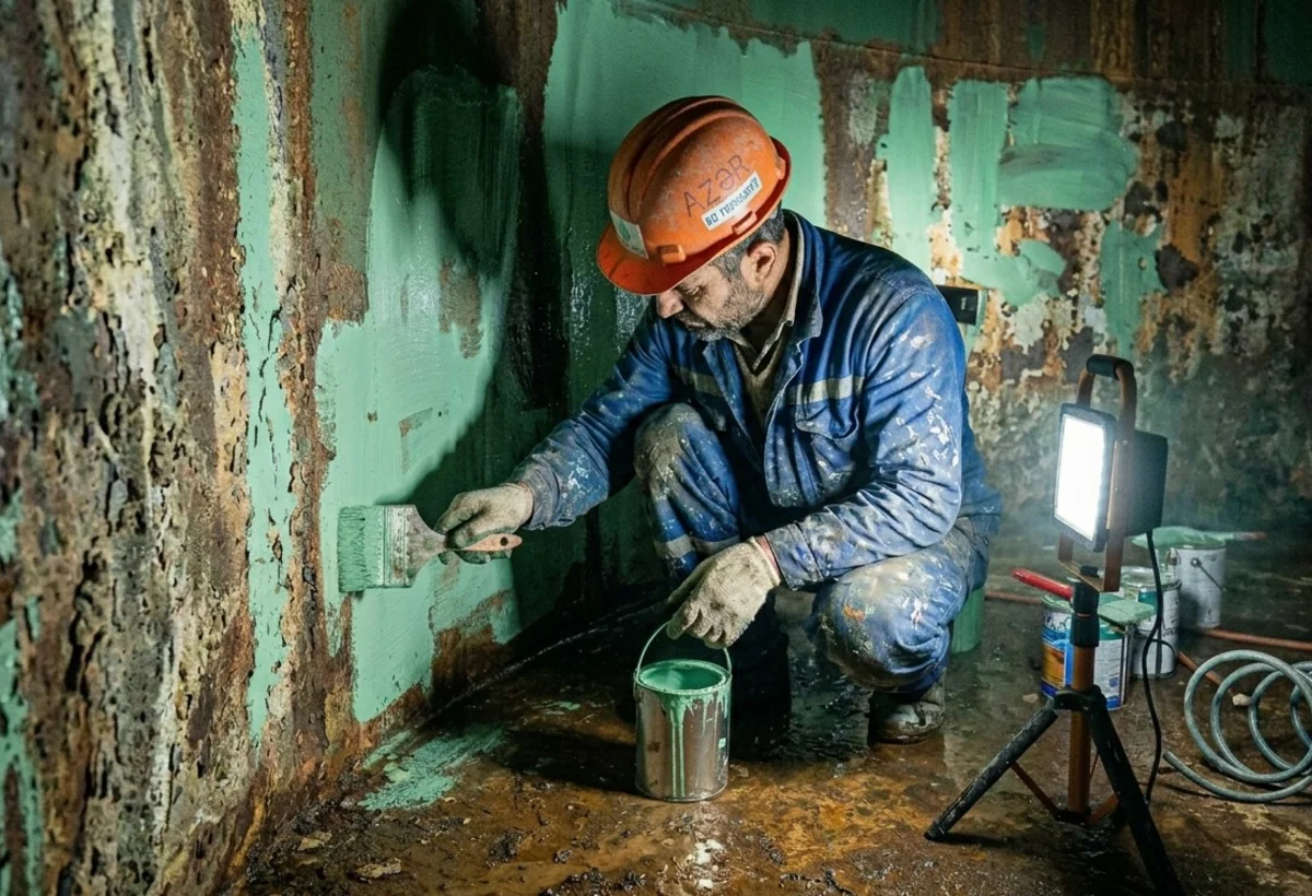 Gəncədə su çənini rəngləyən şəxs zəhərlənərək ölüb