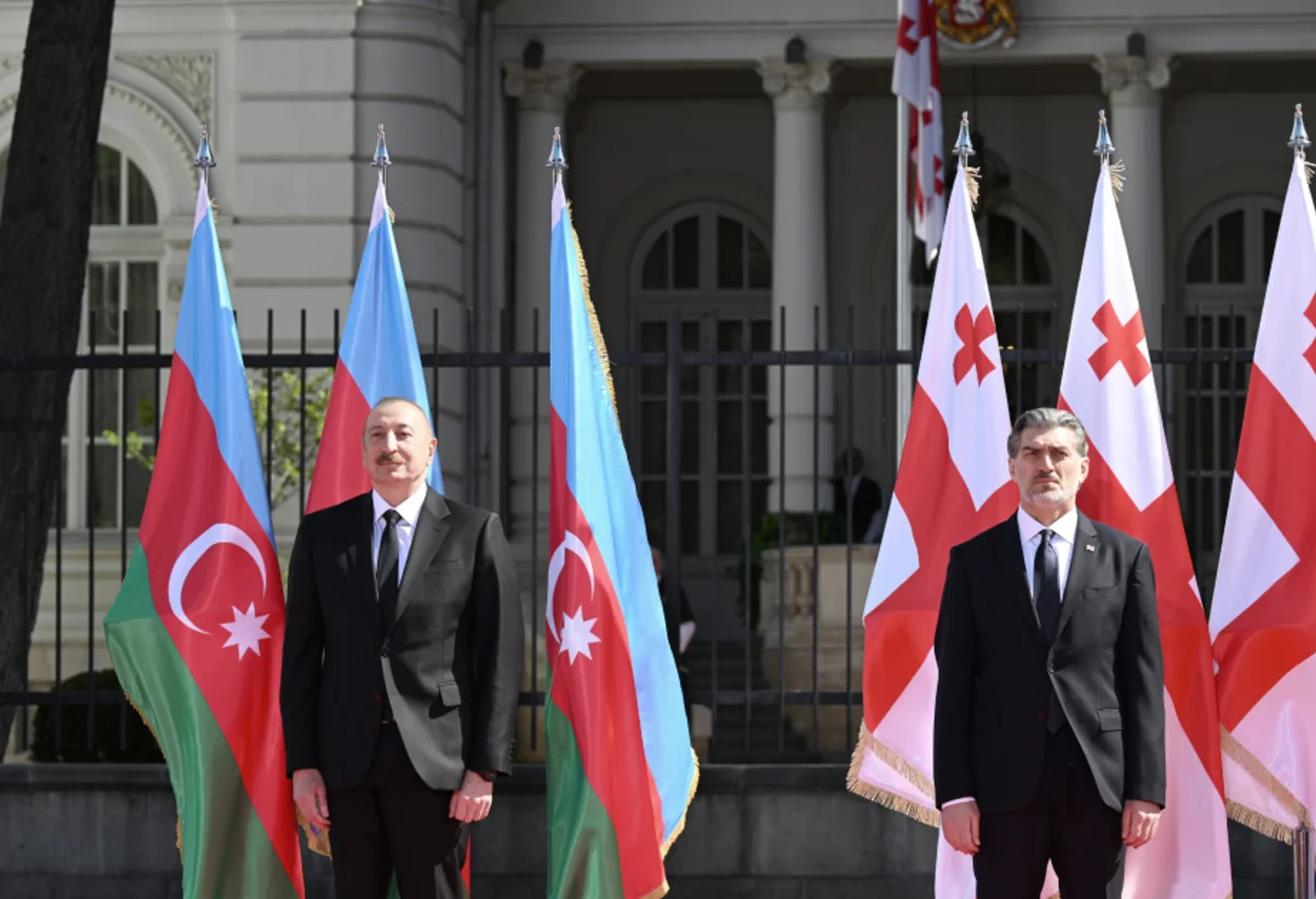 Prezident İlham Əliyev Gürcüstanda DÖVLƏT SƏFƏRİNDƏ