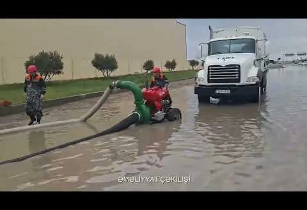 FHN bütün gün sucəkmə ilə məşğul olub - VİDEO