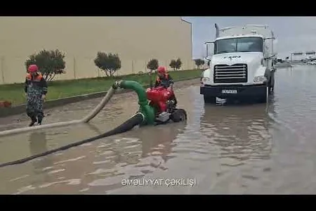 FHN bütün gün sucəkmə ilə məşğul olub - VİDEO