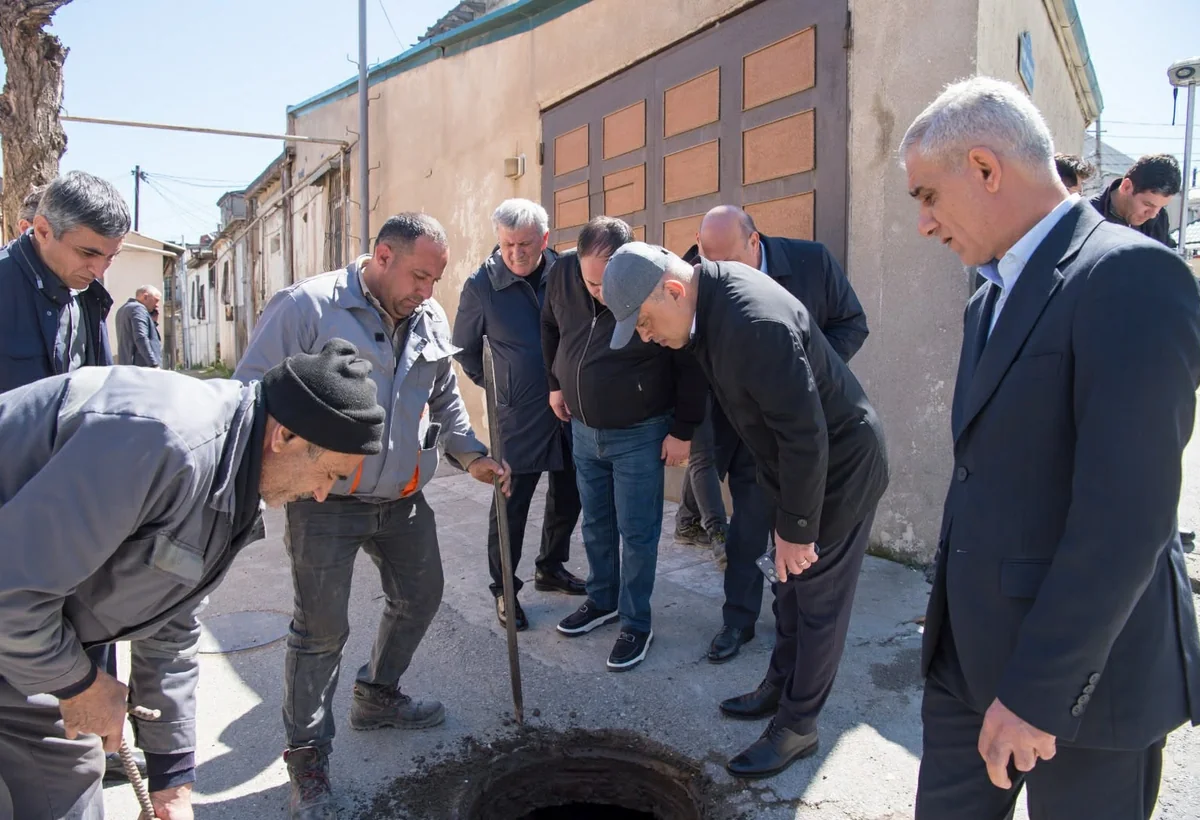 Bakıda sakinlərə kollektor olan ərazini boşaltmaq tapşırılıb - VİDEO