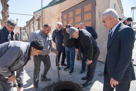 Bakıda sakinlərə kollektor olan ərazini boşaltmaq tapşırılıb - VİDEO