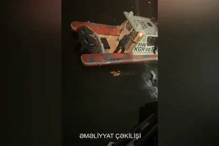 Bakı bulvarında gənc qız ölümlə üz-üzə - VİDEO