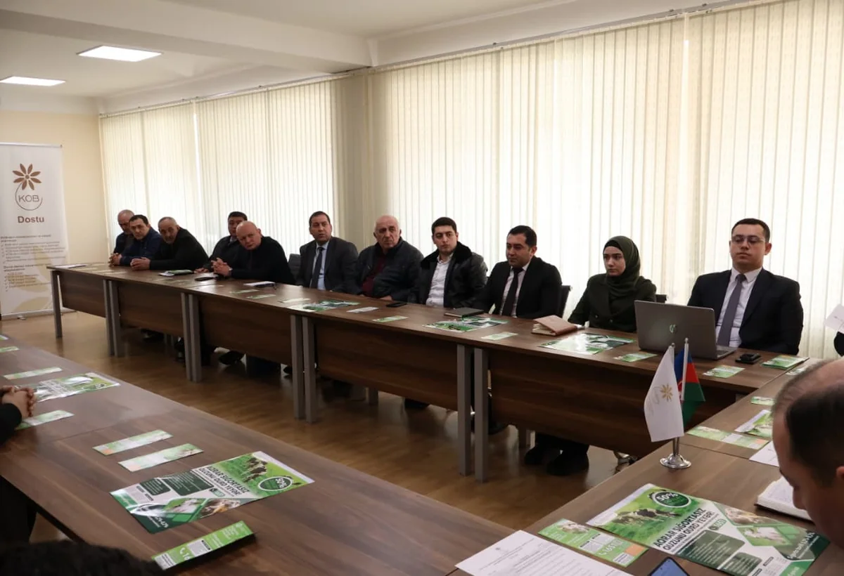 Göygöldə süd və süd məhsullarının inkişaf perspektivləri müzakirə olunub