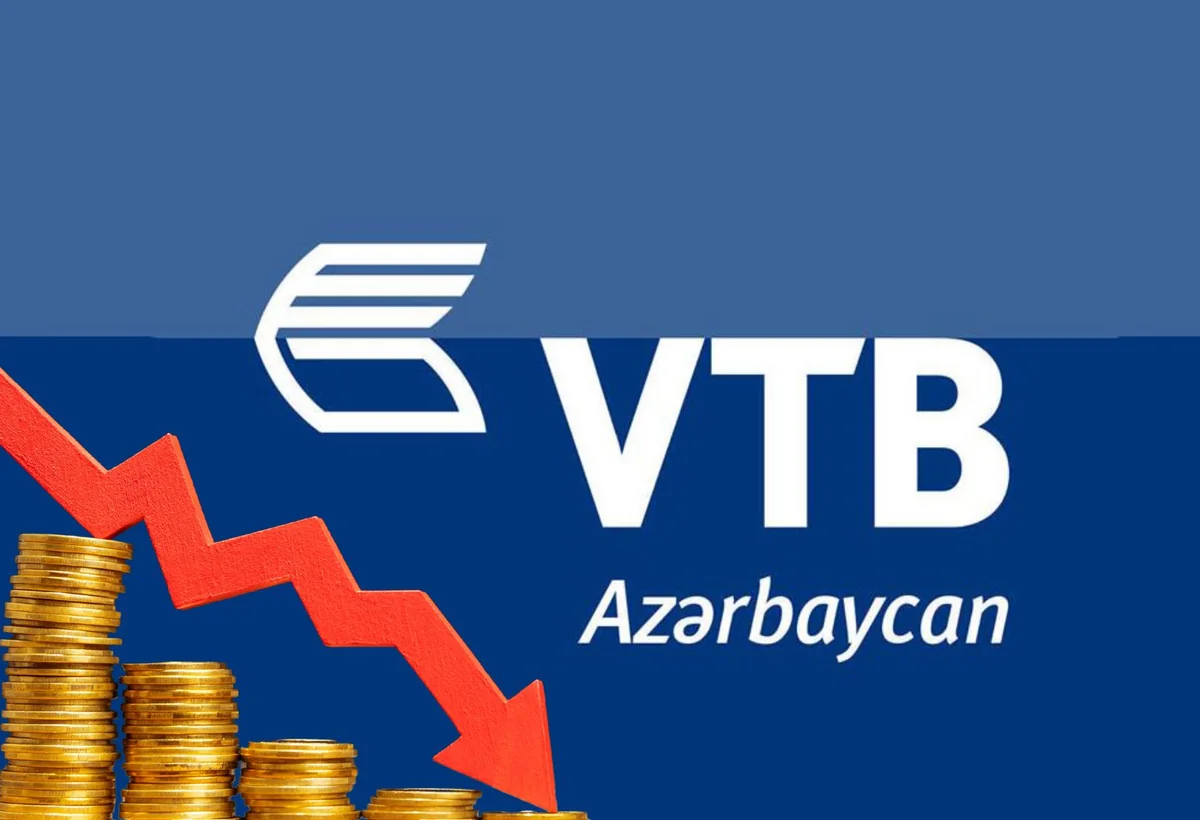 Bank VTB Azərbaycanın xalis mənfəəti 2 dəfə azalıb