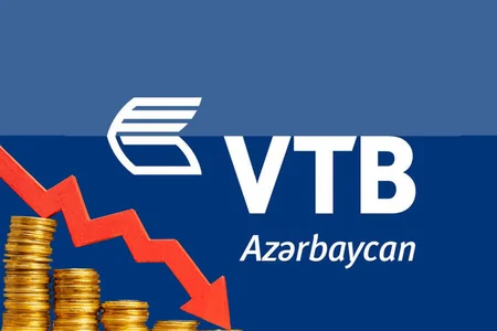 Bank VTB Azərbaycanın xalis mənfəəti 2 dəfə azalıb