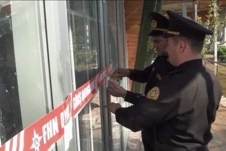 Yanğın təhlükəli hotelin qapısı möhürləndi - VİDEO