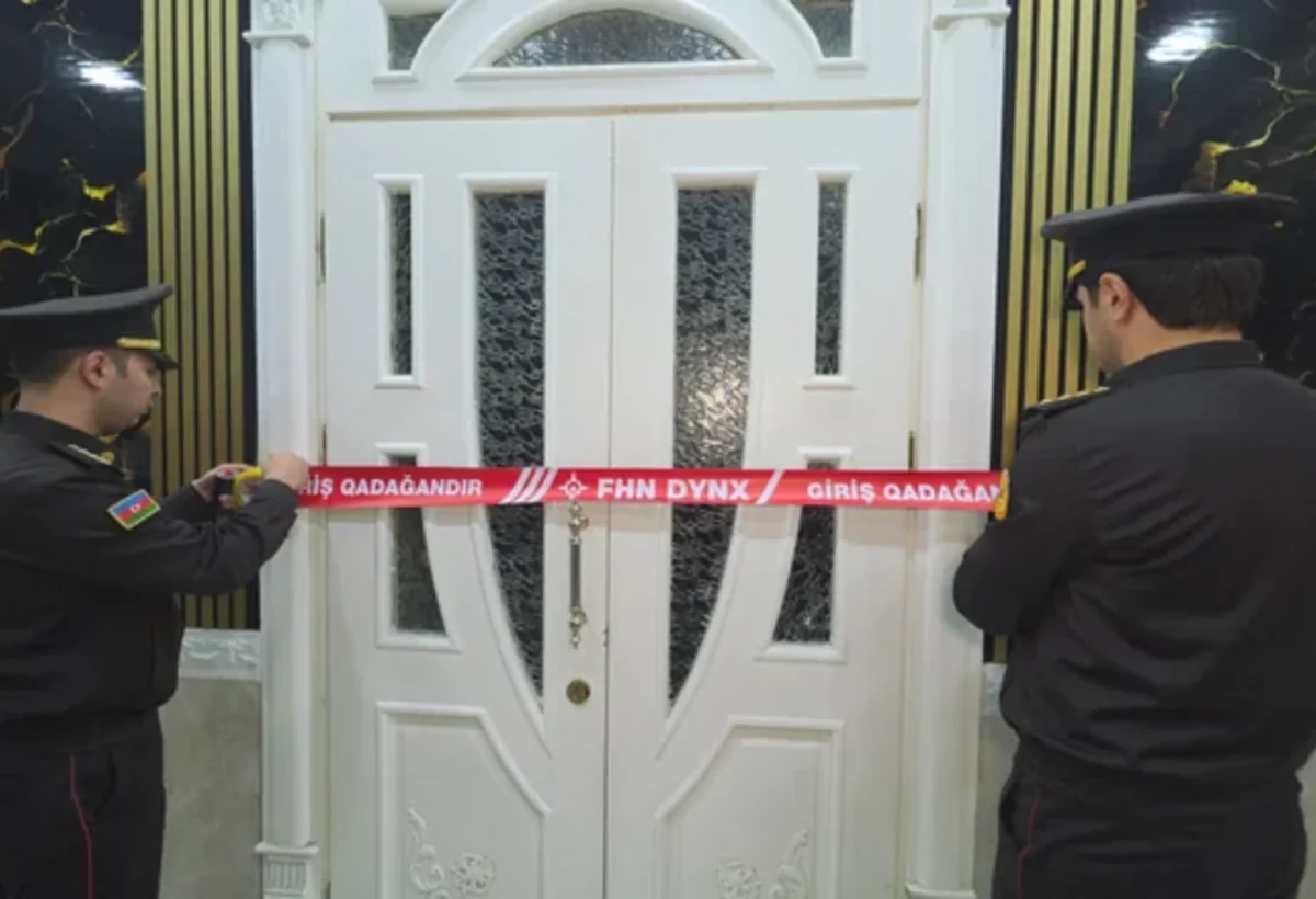 FHN Bakıda şadlıq sarayının qapısını möhürlədi