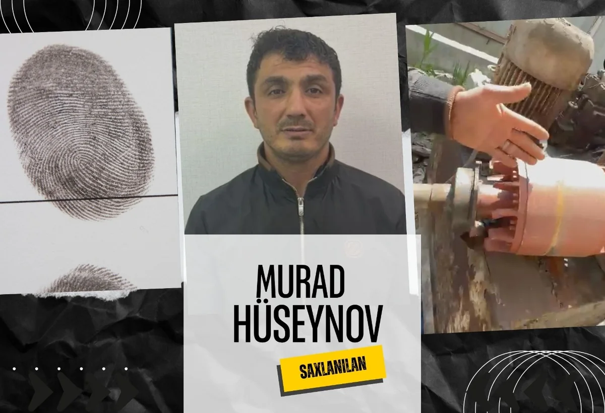 Gəncədə mis oğurlayan saxlanılıb